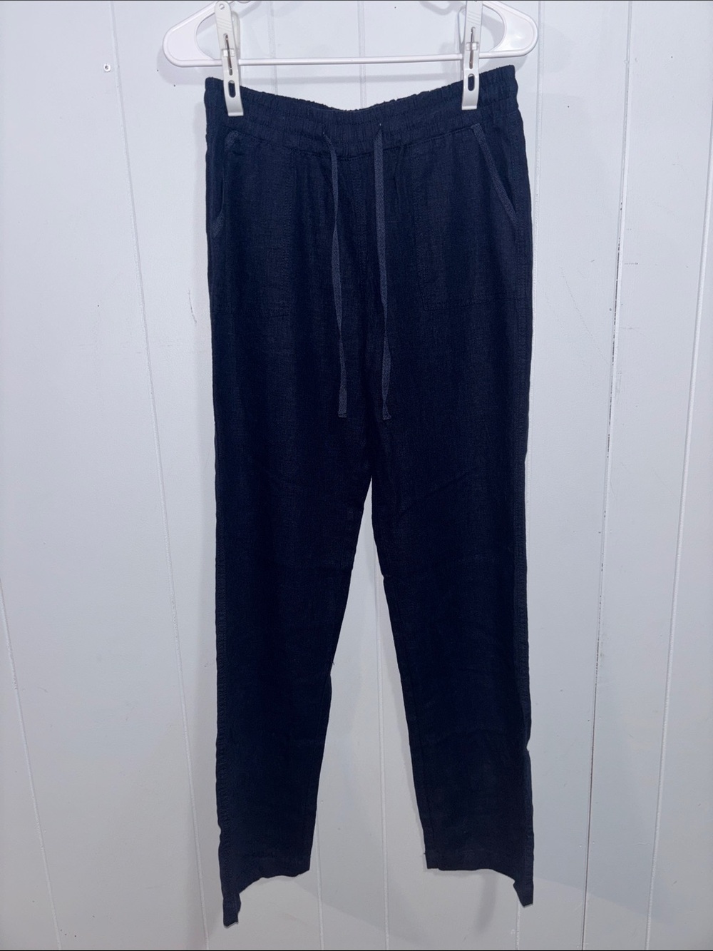 Cato Navy Drawstring Jogger Pants
